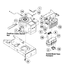 Page G Diagram and Parts List for 1361614G701 1996 Yard Man Lawn Tractor
